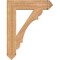 Ekena Millwork Olympic Arts & Crafts Smooth Bracket, Western Red Cedar, 5 1/2"W x 28"D x 36"H BKT06X28X36OLY03SWR - alternate 2